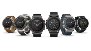 Product shot of the Garmin Marq range