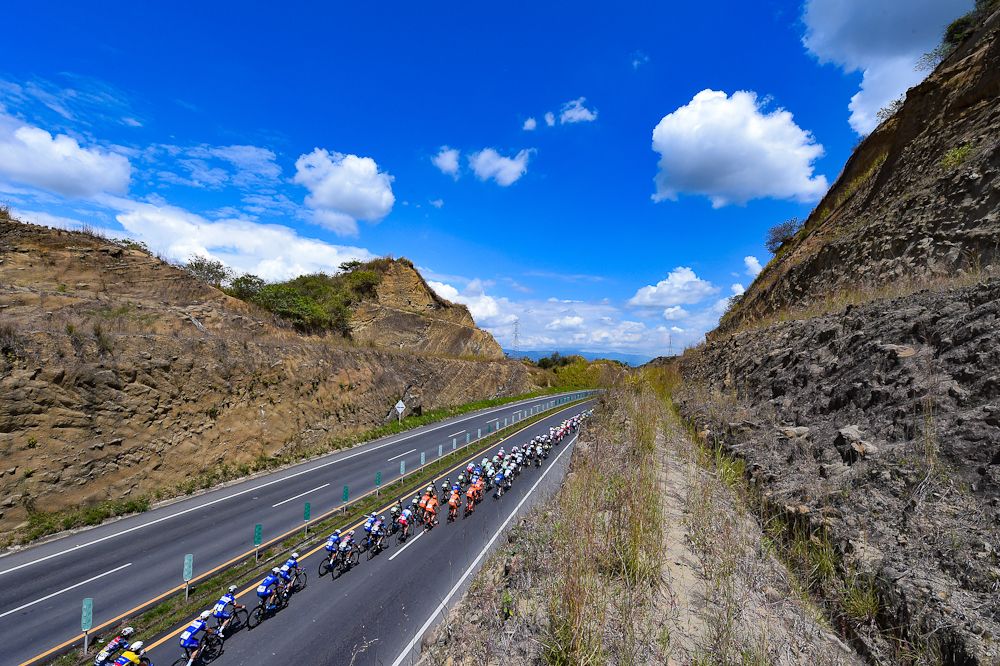 Scenery along the route of stage 4 at Colombia Oro y Paz