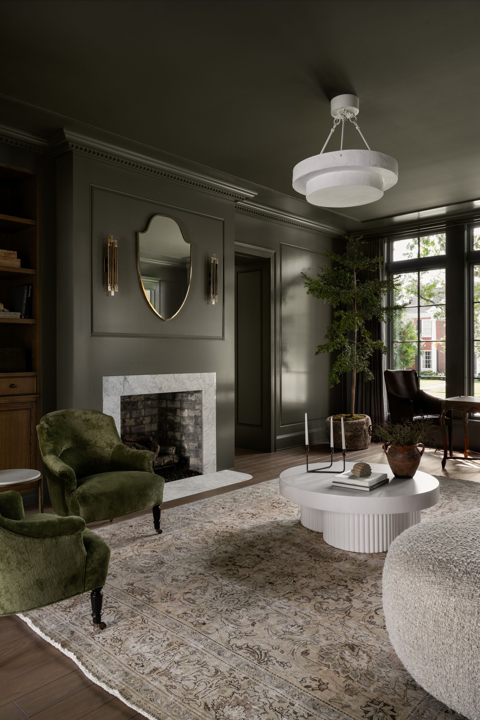 Olive Green Living Rooms Regardless of Your Stance on Color Livingetc