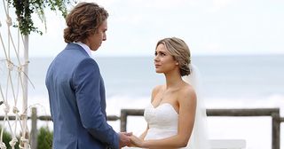 Ash Ashford gives his sister Billie Ashford away to VJ Patterson in Home And Away.