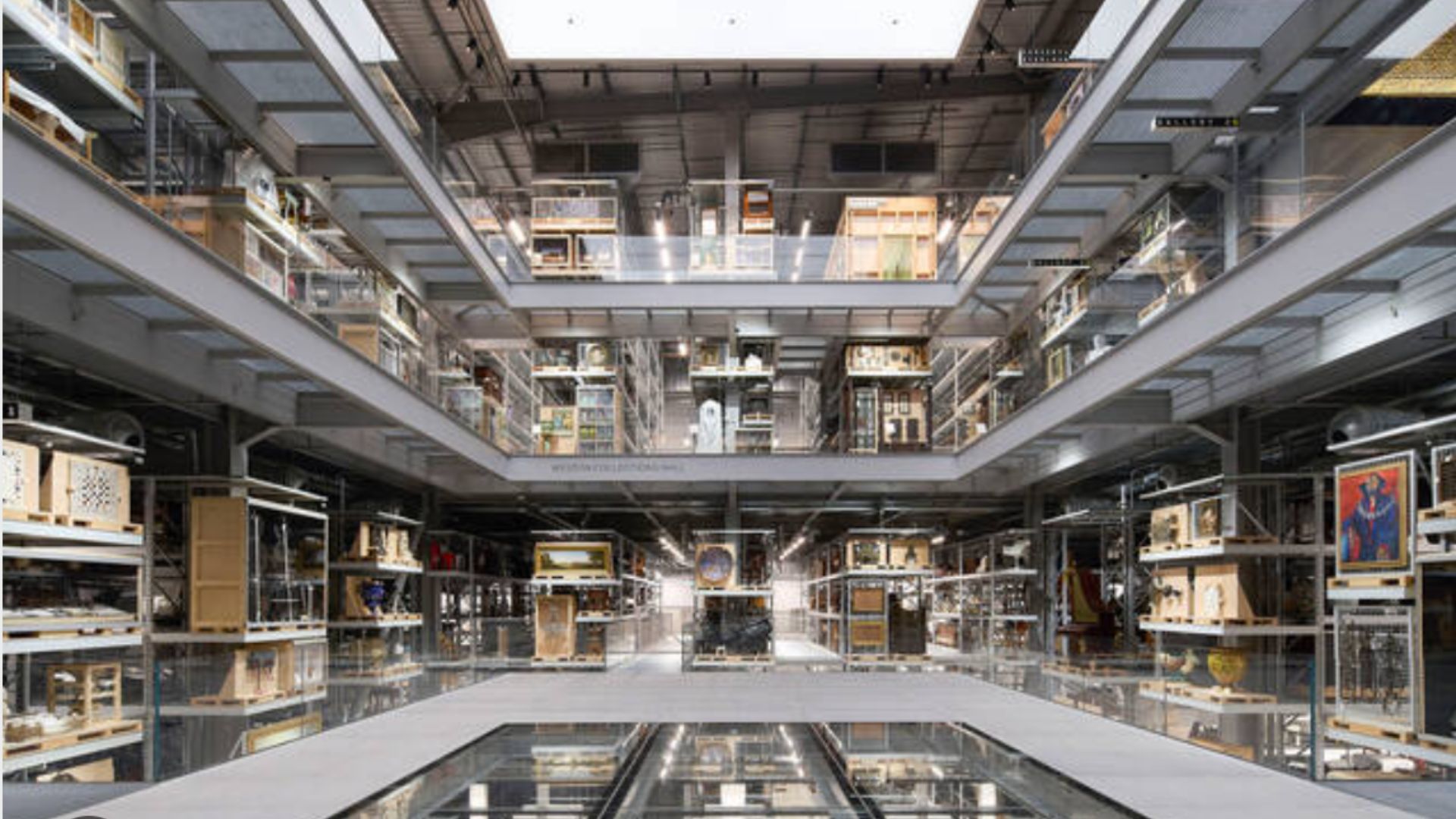 an image of the interior of the v&amp;a east storehouse 