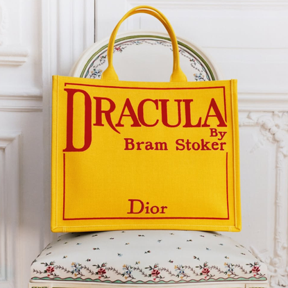 Dior Dracula Book Tote