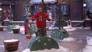 Josh Martinez and Frankie Grande on Big Brother: Reindeer Games