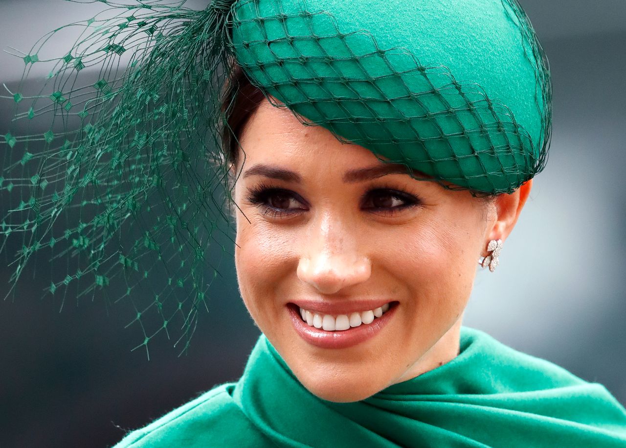 LONDON, UNITED KINGDOM - MARCH 09: (EMBARGOED FOR PUBLICATION IN UK NEWSPAPERS UNTIL 24 HOURS AFTER CREATE DATE AND TIME) Meghan, Duchess of Sussex attends the Commonwealth Day Service 2020 at Westminster Abbey on March 9, 2020 in London, England. The Commonwealth represents 2.4 billion people and 54 countries, working in collaboration towards shared economic, environmental, social and democratic goals. (Photo by Max Mumby/Indigo/Getty Images)