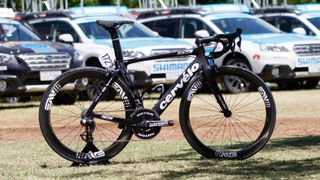 New WorldTour team, and Africa's first, - Dimension Data - brings Cervelo back to the top ranks. We take a look at Nathan Haas' tricked S5
