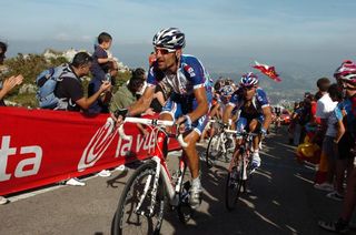 Vladimir Karpets (Katusha) has worked hard for his team at this Vuelta