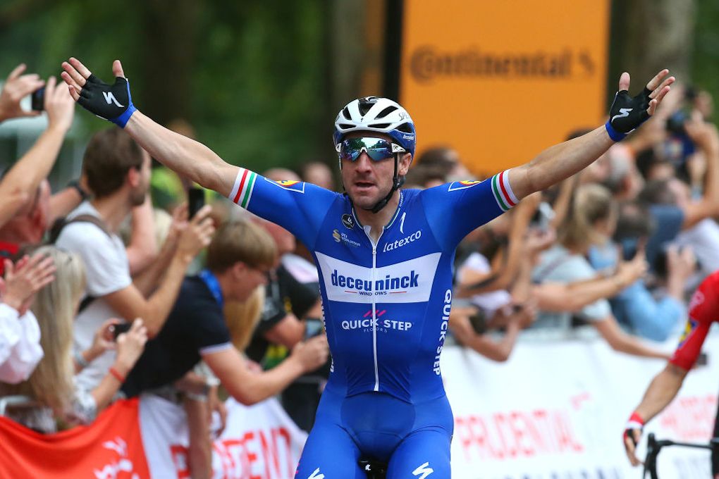 Elia Viviani (Deceuninck-QuickStep) wins the 2019 RideLondon-Surrey Classic
