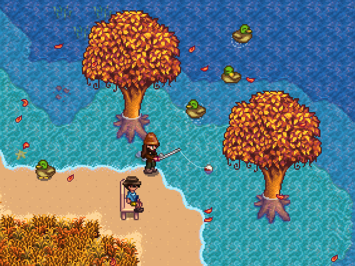 Stardew Valley beach