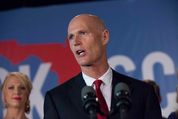 Florida governor Rick Scott. 