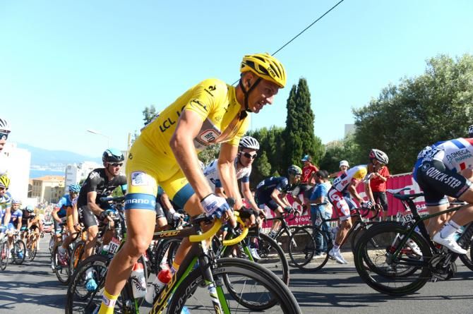 Marcel Kittel (Argos Shimano) lost his yellow jersey