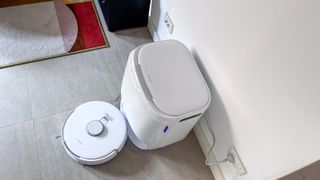 Narwal Freo Z10 robot outside its base station