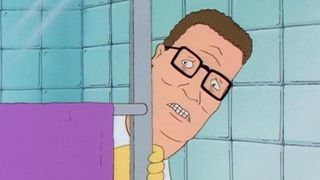 Hank Hill (voiced by Mike Judge) in King of the Hill