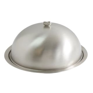 Large Nickel-Plated Cloche