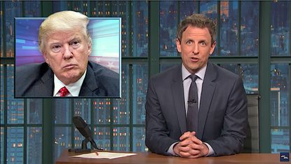 Seth Meyers on Trump sharing secrets with Russia