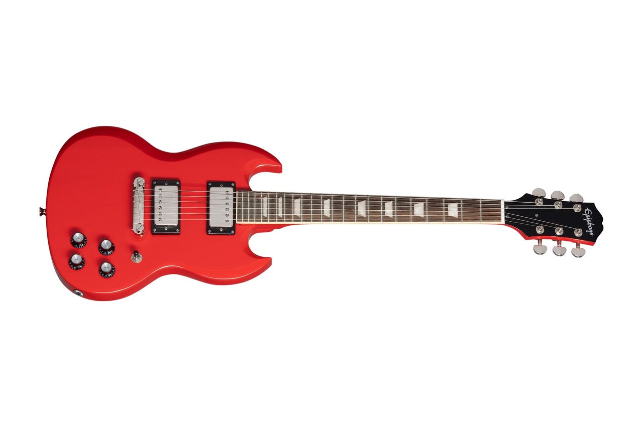 Epiphone's Power Players SG in Lava Red