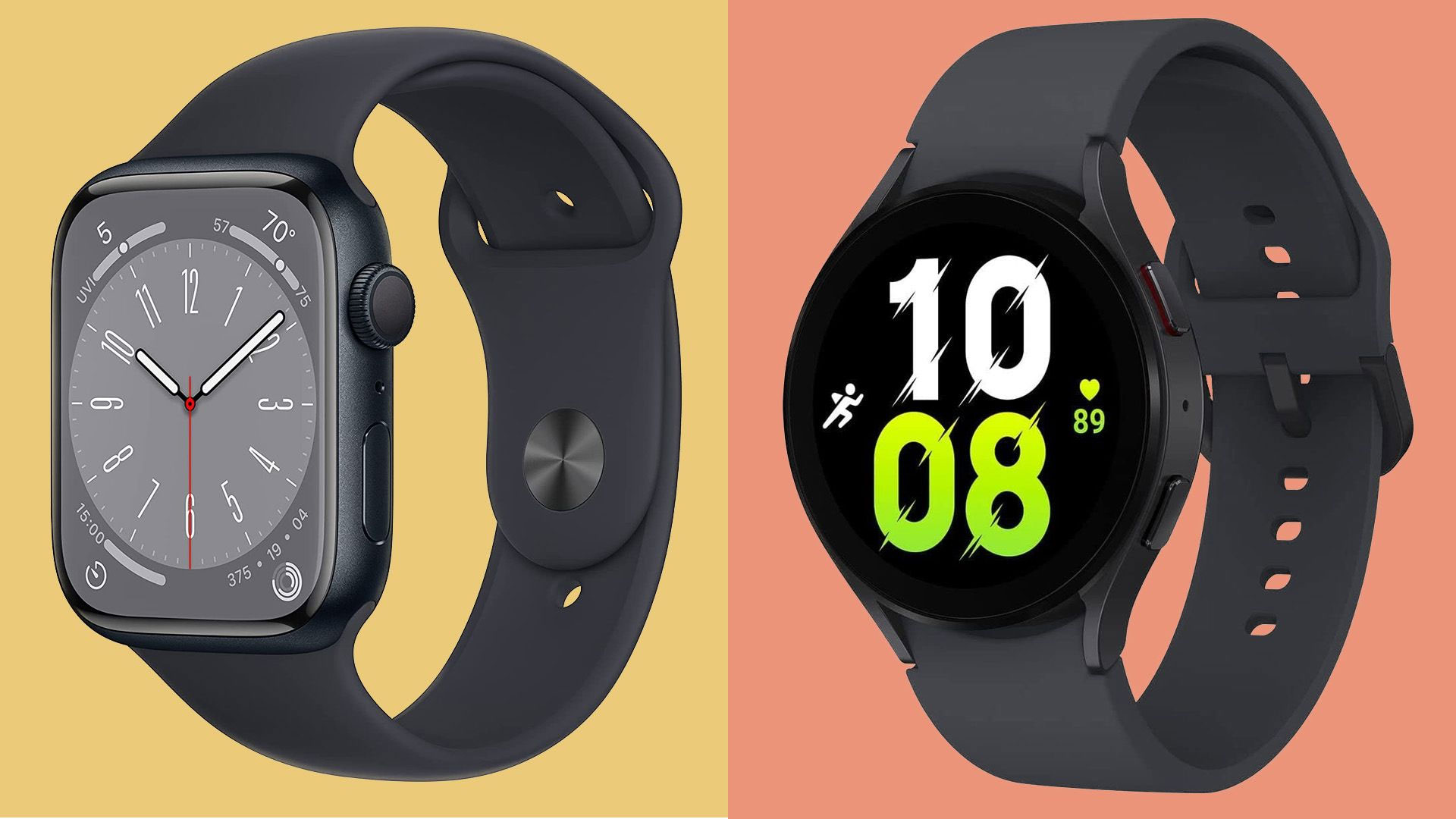 Apple Watch Series 8 vs Samsung Galaxy Watch 5 Which smartwatch