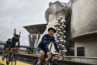 David Gaudu at the Tour de France 2023 in Bilbao