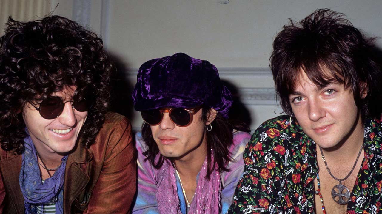 Burning Tree at a press conference in London, 1990