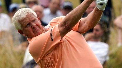 Colin Montgomerie during the 2022 JCB Championship