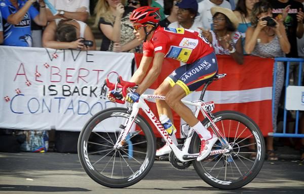 Alberto Contador is back indeed - he won his first Grand Tour after returning from his ban