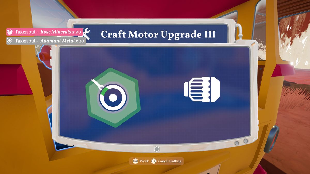 Screenshots of Outbound game play