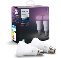 Philips Hue White and Colour Ambiance Smart Bulb Twin Pack | From £59.16 | Save up to 30% on Amazon