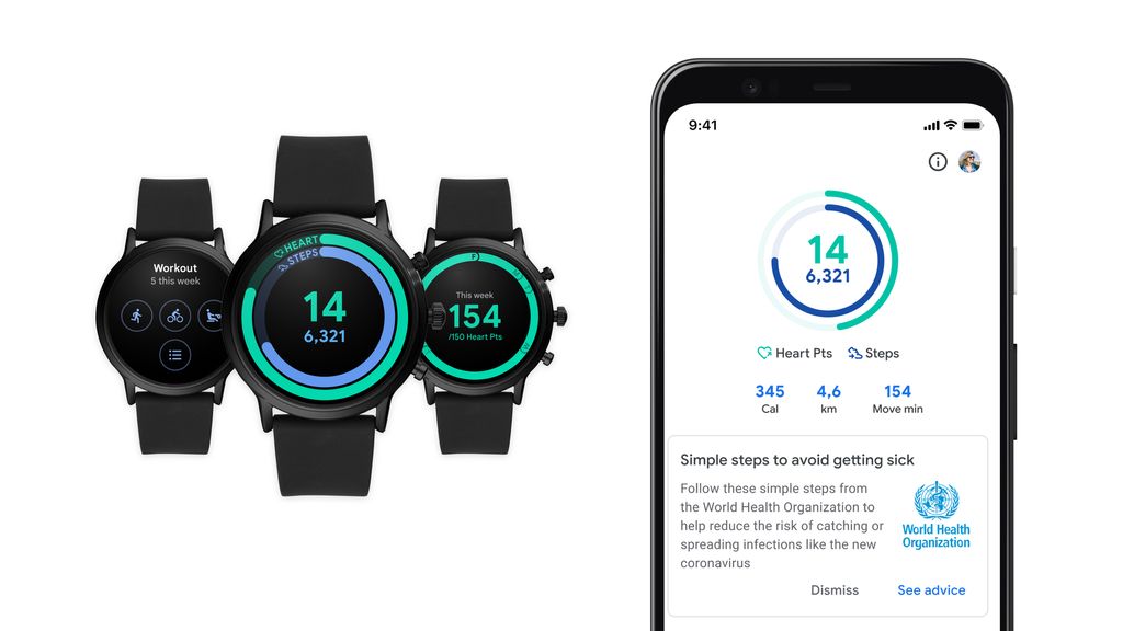 smartwatches that work with google fit