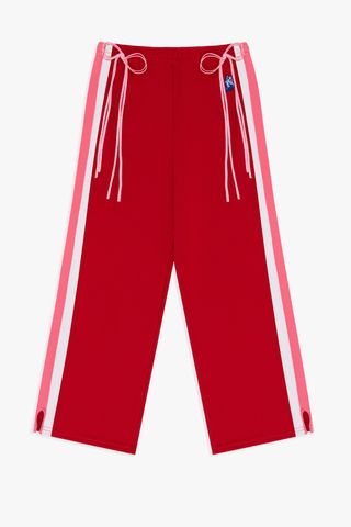 Bows & Rose Lacrosse Pants - Red/pink