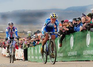 Nash nips Compton in slapstick cyclo-cross