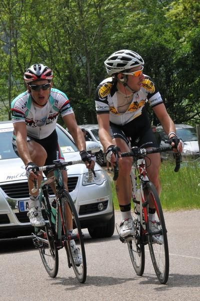 Enrico Rossi (Ceramica Flaminia) and Thomas De Gendt (Topsport Vlaanderen - Mercator)