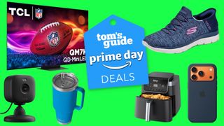 Collage of items on sale for Prime Day