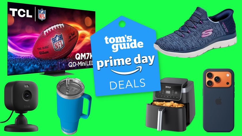 Collage of items on sale for Prime Day