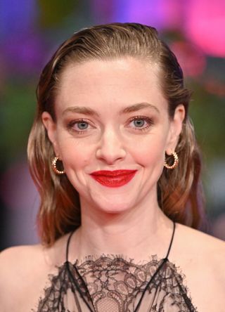 Amanda Seyfried attends the "Seven Veils" premiere during the 74th Berlinale International Film Festival Berlin at Berlinale Palast on February 22, 2024 in Berlin, Germany