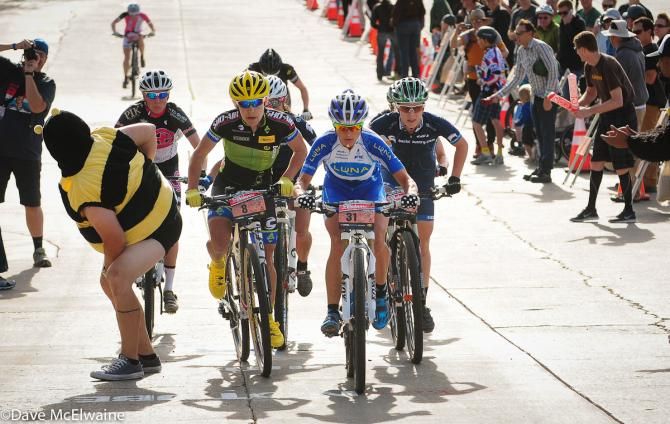 The pro men tackle Sierra Nevada Hill