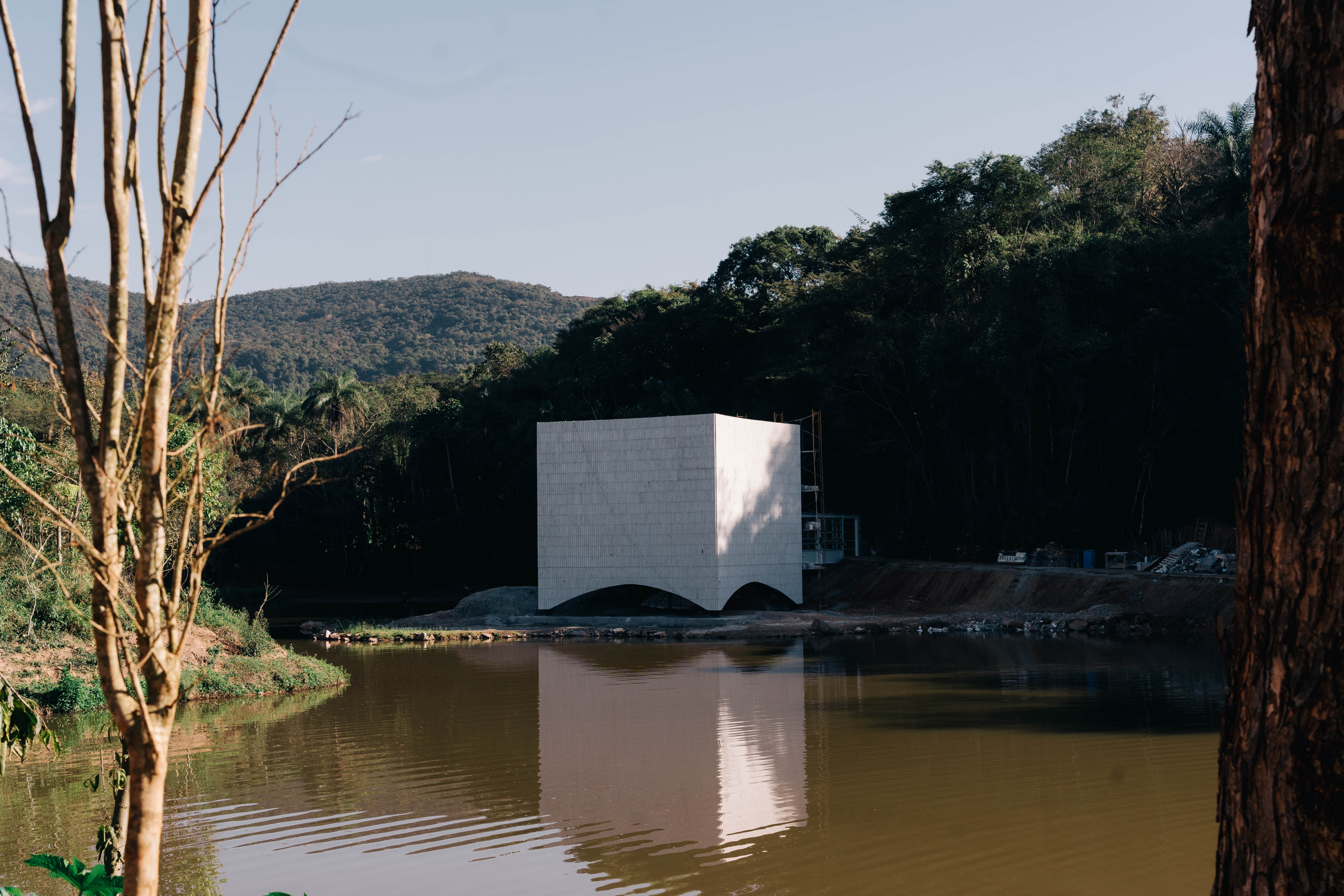 View of the construction of Laura Belem GalleryFoto | Photo Niin Content / Debora Guimar&atilde;es