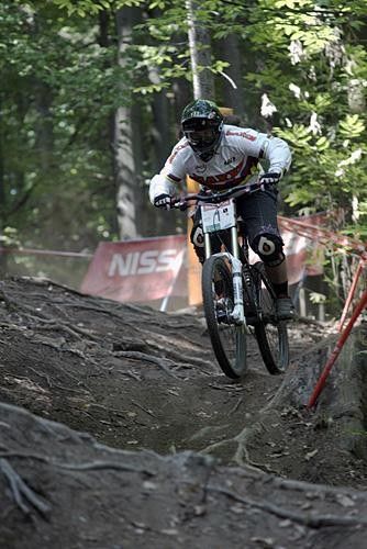 Sabrina Jonnier (Team Maxxis) was controlled