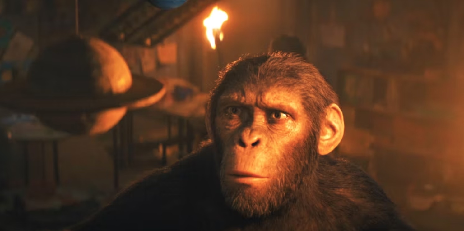 What did Noa see in the telescope in ‘Kingdom of the Planet of the Apes?’ Space