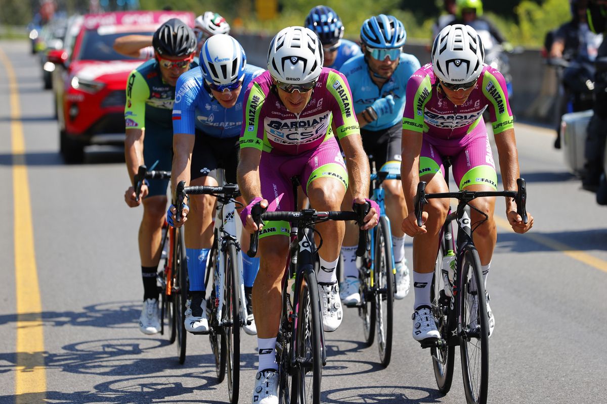 Bardiani had two up front