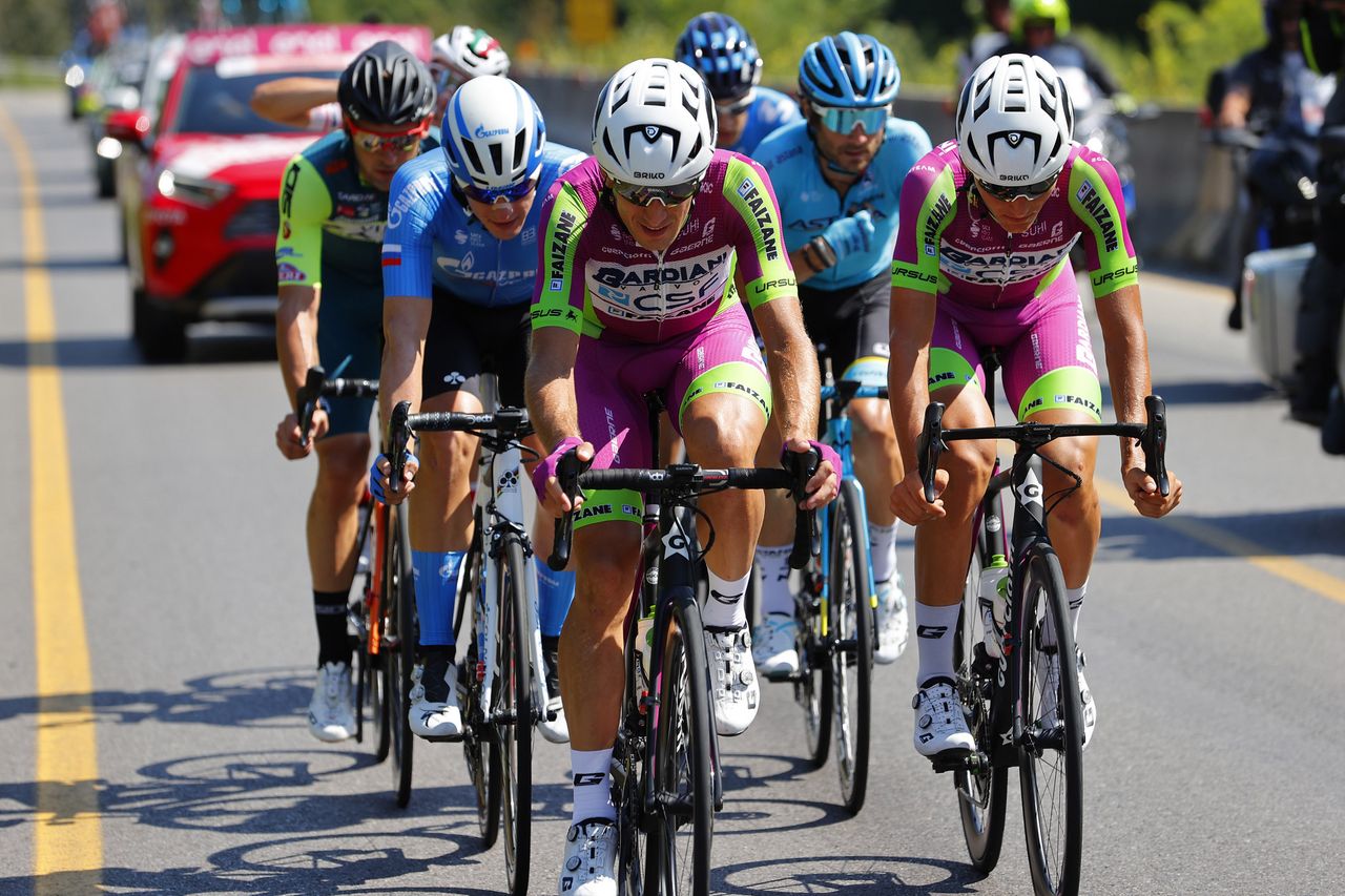 Bardiani had two up front