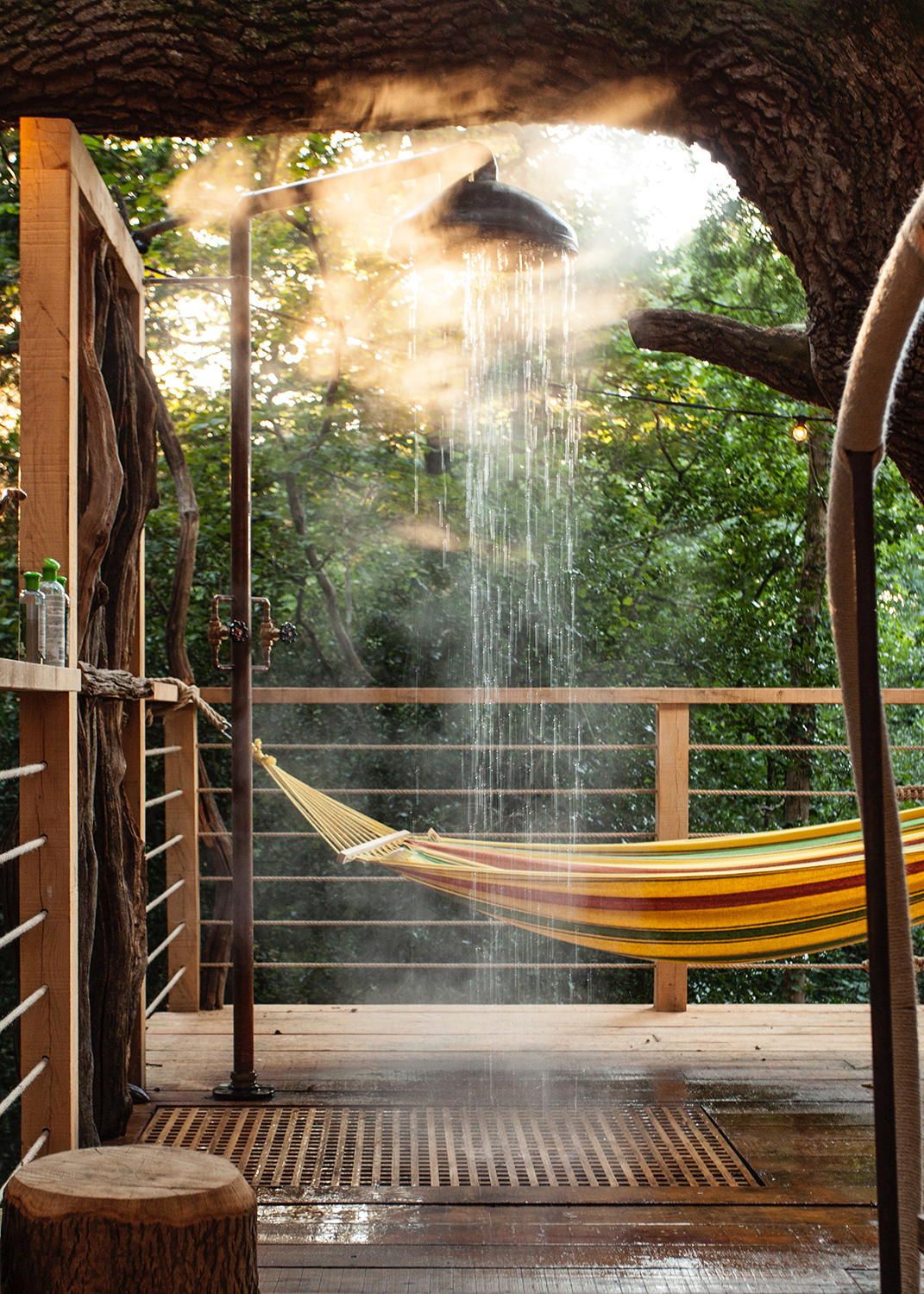 The Woodsman's Treehouse at Mallinson's Woodland Retreat