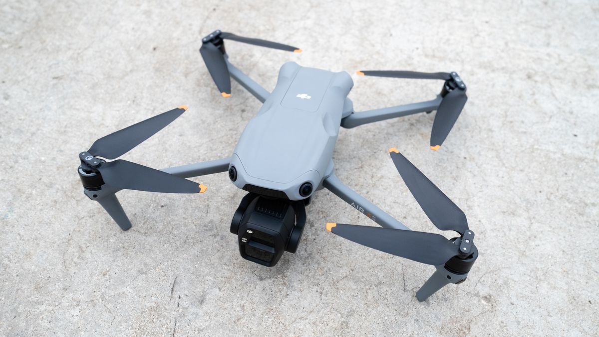DJI Air 3S unfolded