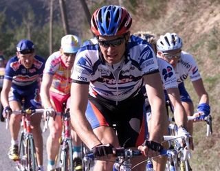 Frankie Andreu (US Postal Service) in action during the 2000 edition of Paris-Nice