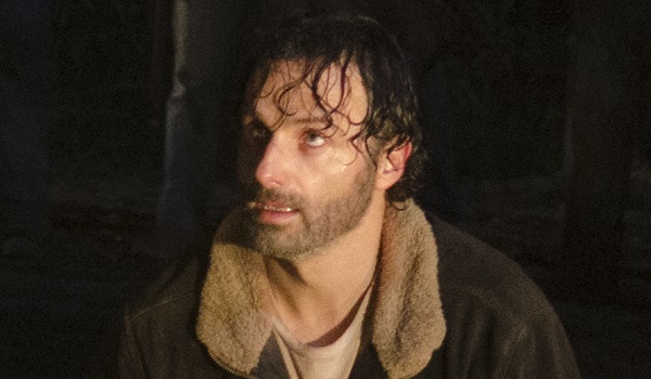 rick walking dead negan