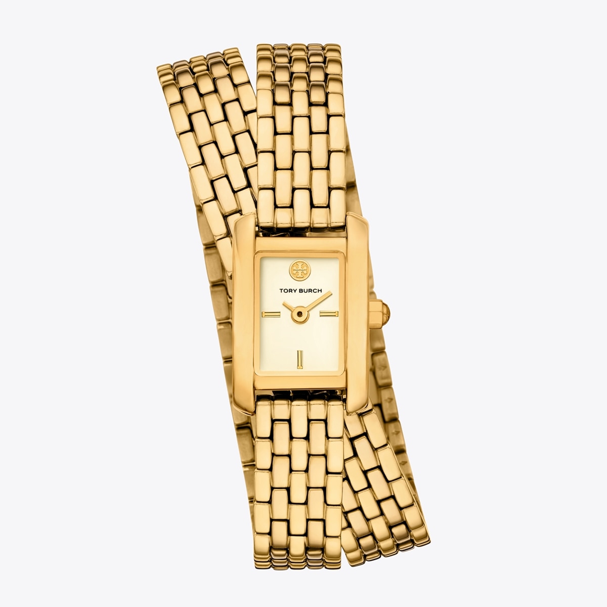 Mini Eleanor Double Wrap Watch in Yellow, Size Os