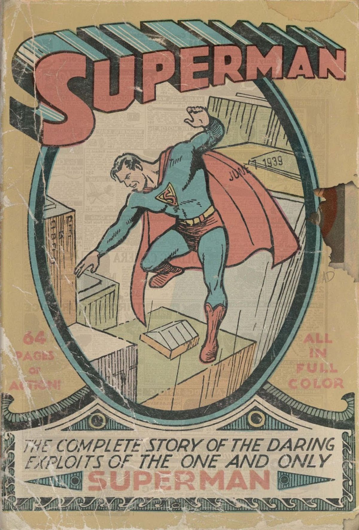 Superman #1 DC3 uncommon variant