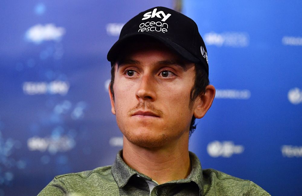 Geraint Thomas (Team Sky) ahead of the 2018 Tour de France