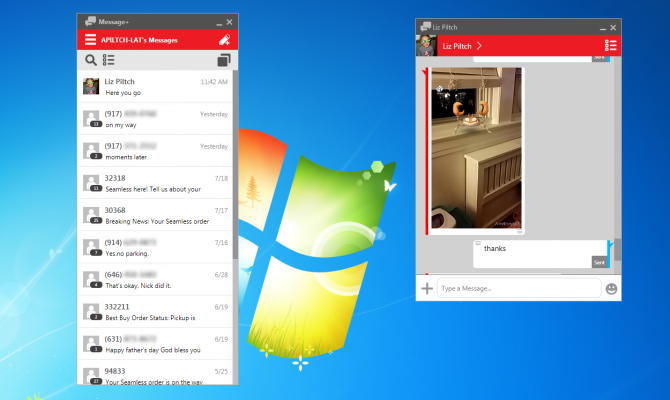 verizon messages app for windows 7 laptop free download