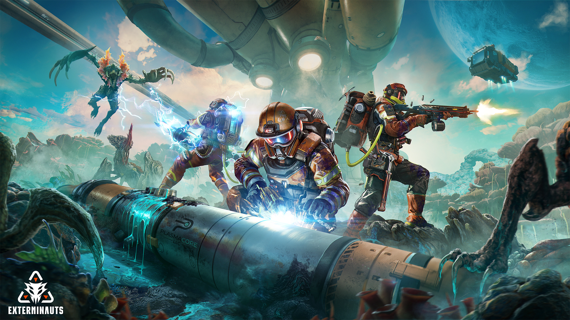 Exterminauts Key Art