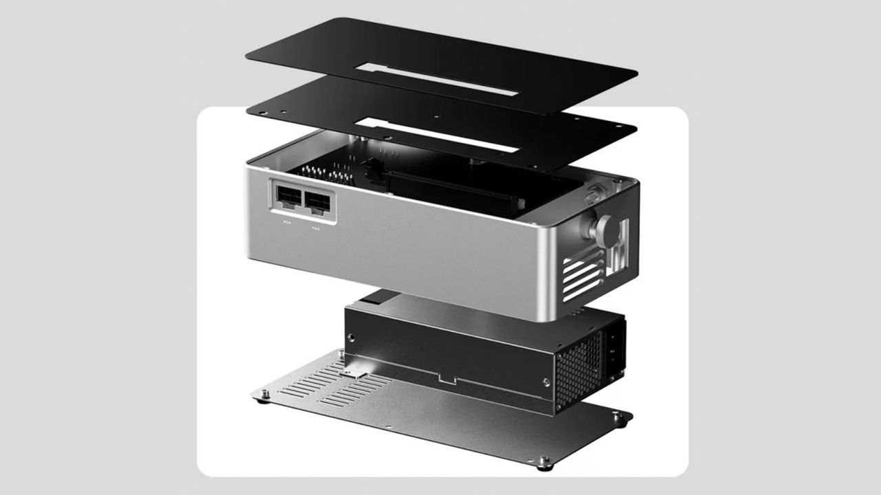 Aoostar AG01 eGPU with OCuLink and built-in 400W PSU released at