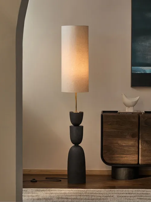 Black Kara Floor Lamp